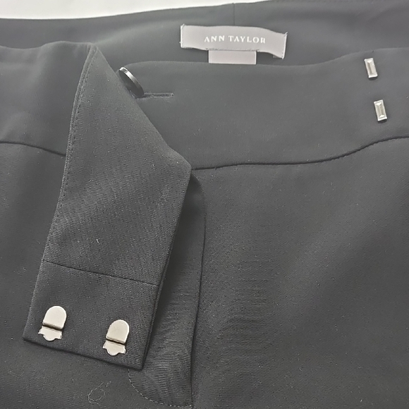 Ann Taylor Black‎ Margo Pants, Size 6 - Picture 2 of 12
